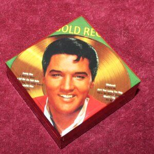Trinket box Elvis Presley compilation album Elvis Gold Records Volume 4